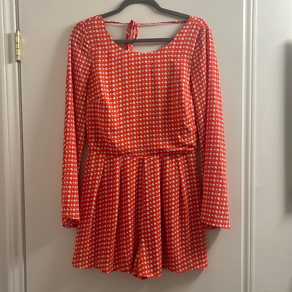 altar'd state orange romper